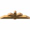 Ekena Millwork Redmond Rough Sawn Timber Gable Bracket, Western Red Cedar, 72"W x 21"H x 6"D x 6"F, 7/12 Pitch GBW072X21X0606RED00RWR - alternate 2